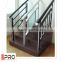 Modern house design hanrails for outdoor steps used metal stairs form China manufacturer