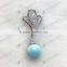 Wholesale larimar jewelry larimar pendant 6mm,8mm,10mm