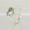 Fashion Silver Jewelry New Model Wedding Handmade Heart Ring