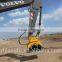Hydraulic vibrating plate compactor for Excavator