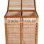 high quality bamboo laundry storage basket for home use