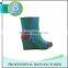 High quality Low price Latest design Waterproof ladies wedge rain boots