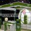commercial outdoor shoes/jewelry/cosmetics display showcase for sale