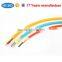 colorful jacket fiber optic cable for short distance data transmission and communication