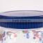 Grape Fruit Decal Printing Set Of 2Pcs Storage Food Glass Jar With Lid