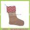 Factory Wholesale Plain Cotton Christmas Decoration socks