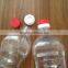 1.6L bottle square shape tinplate metal screw top tin bottle for cooking oil
