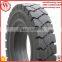Best quality solid rubber tires for cars used for forklift solid rubber tyres8.25-20 China good quality video solid tyre