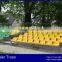 6 Rows Used Aluminum Plastic Bleachers Mobile Grandstand for Sale
