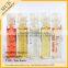 Wholesale 20ml amber tubular glass vial perfume sample vials with screw cap