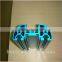 Anodized Custom types of CNC machined extruded aluminium section