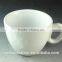 White Ceramic Mug Cup / Big Cup for Capucimo / Customer Logo Print OEM Solo Cups