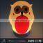 Hot sale owl shape samll bluetooth speaker with LED lamp