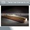 modern beige travertine marble living room coffee table with glass top