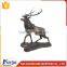 Stunning antique life size bronze deer statue for garden NTBA-DE308A