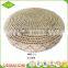 Maize woven round straw placemats