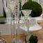 popular wedding crystal candelabra flower stand for wholesale