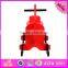 2016 new fashion baby wooden outdoor spring rocking horse W16D086