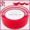 Three piece Double Color Plastic Salad Bowl Japanese Noodles Bowl