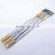 6pcs Stainless Steel/Inox BBQ Skewers With Wood Handle