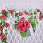 artificial rose flower garland for wedding dectoration NKG175
