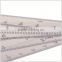 Kearing Fan-Shape Metal Scale Ruler Including 5 Pieces Strainght Rulers For Engineer#8500-5