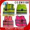 en1150 kids hi vis safety vest with mesh fabric