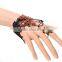 Festival jewelry set American elegant red diamond bracelet and ring set