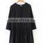 Runwaylover EY2367B 2017 Ladies Nine Point Sleeve Pure Color Blouse