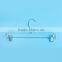 Anti-slip Plastic Hanger with Clips for Clothes Dry Outside Use