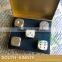 5pcs/box 24K Gold Plated Rolling Dice With a Gold Color Box Las Vegas Casino Entertainment