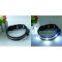 hot colorized nylon dog collar 8 color adjustable size