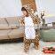 wholesale pajamas costume unisex animal onesie for children leopard