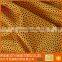 yellow anti-slip fabric with blac pvc dots