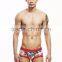 Leaf Transfer Print Srunch Butt Swimwear Trunks for Men