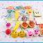 High quality squishy Kawaii toys 10pcs/set PU Soft slow rising squishy