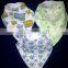 Fashionable printed baby bibs,with custom design,bandana bibs,