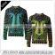 2017 fashion high quality 3D digital print sweater for men