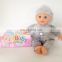 toy doll lifelike reborn baby dolls with IC 14 inch lovely vinyl waterproof