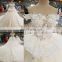 LS00251 off shoulder lace ball gown toyal train beading factory direct princess wedding dresses istanbul