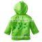 Trendy Baby Kids Custom Raincoat Green Cute Frog Rain Coat For Children