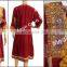 Afghanistan Costume Tunic Top -Afghani Mirror Work Tunic - Tribes Textile Costumes Kurta - Afghani Handmade Vintage dress