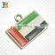 UAE national flag shape custom metal charm painted witn epoxy