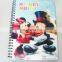 China munufacturer a5 lenticular custom diary notebook