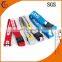 Factory low price personalized polyester luggage strap with buckle
