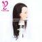 female mannequin human hair salon training head