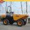 CE certification front dozer 3ton site dumper, hydraulic mini dumper, front tipper