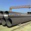 ERW black carbon round welded steel pipe