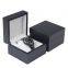 Spot single black matte paint wooden watch packaging box processing printed LOGO jewelry watch storage box