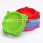 Non-skip Cat Face Shaped Pets Feeder Cat Dog Bowl Neck Protection Multiple Colors